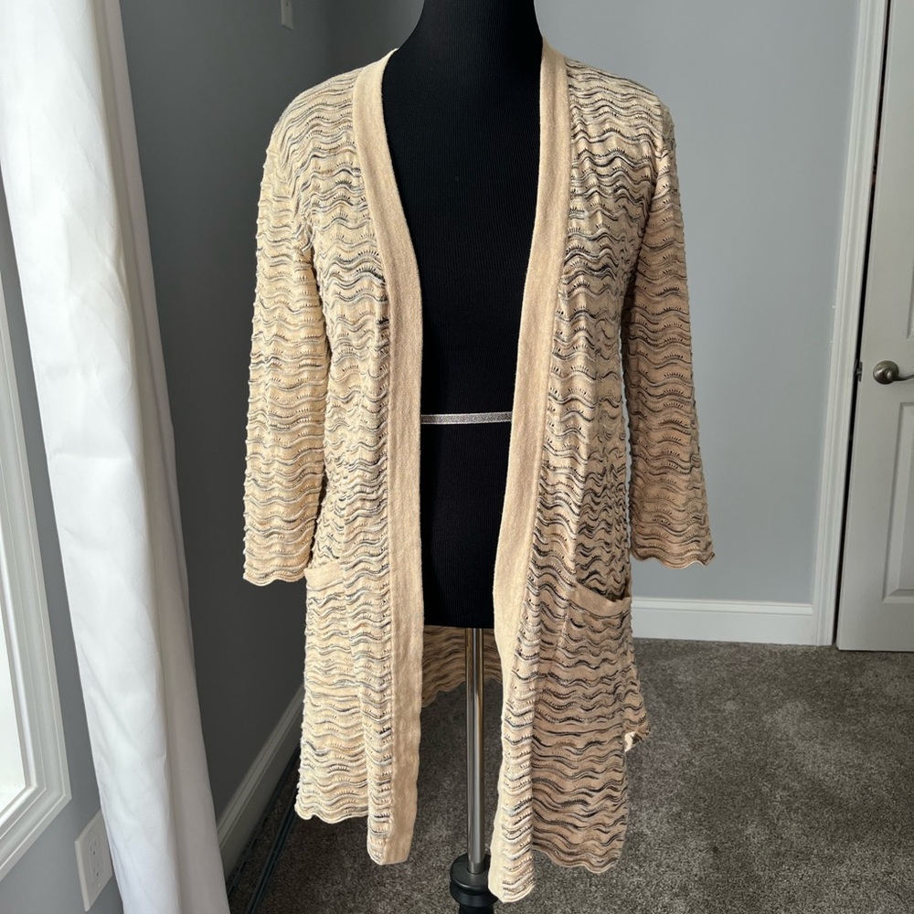 Isaac Mizrahi size L cardigan